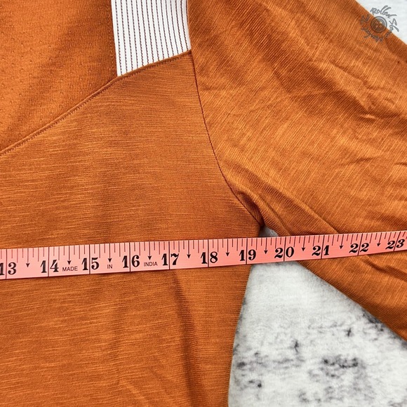 NWT Nike Coaches Soccer Football Top Mens Small Orange White DJ5118-802 MSRP $60 - Picture 9 of 11